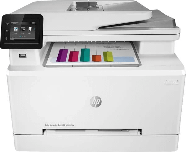 IMPRESORA HP LASERJET PRO MULTIFUNCIONAL COLOR M283FDW – 7KW75A – Tecnosonse