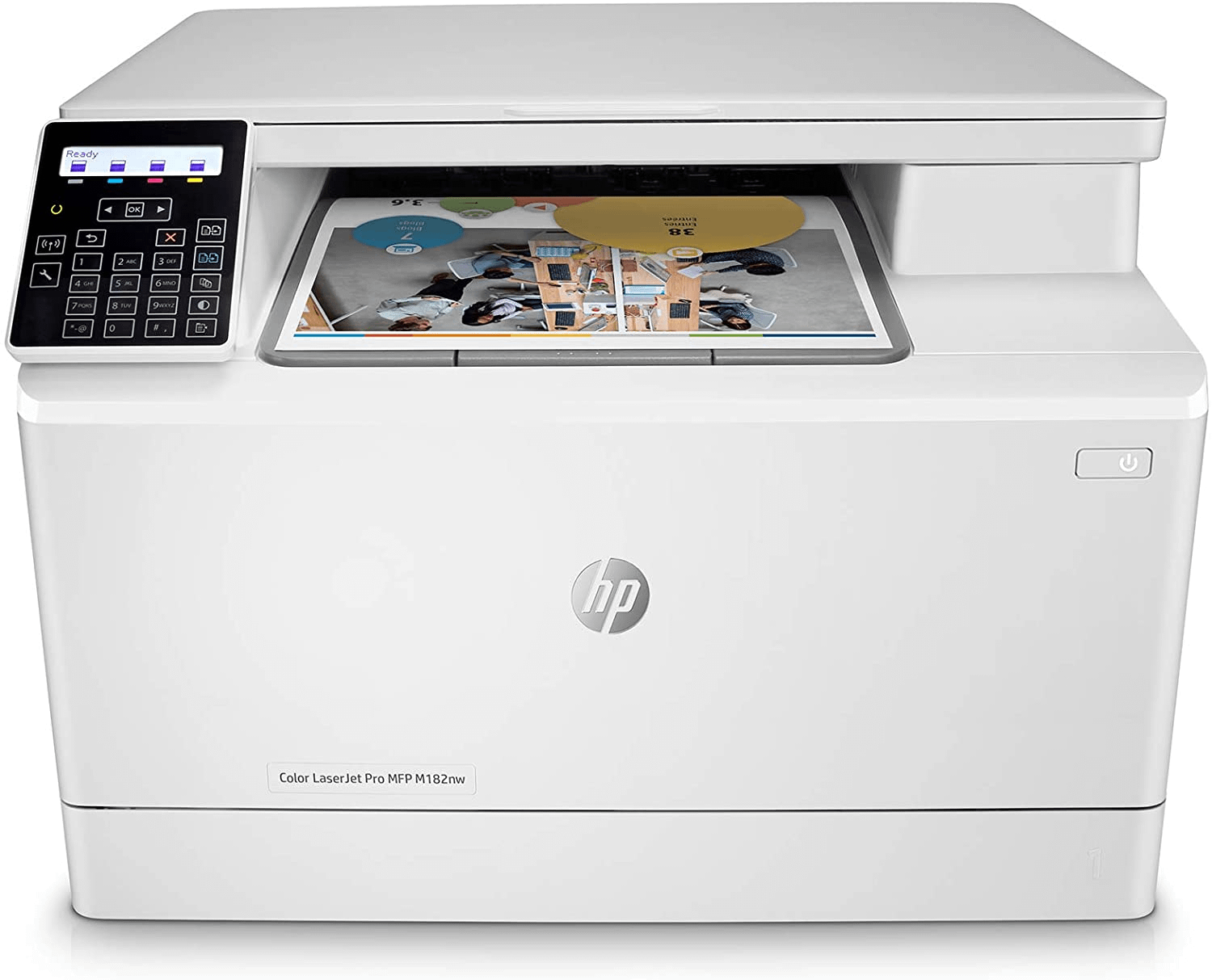 IMPRESORA HP LASER MULTIFUNCIONAL M182NW COLOR – 7KW55A – Tecnosonse