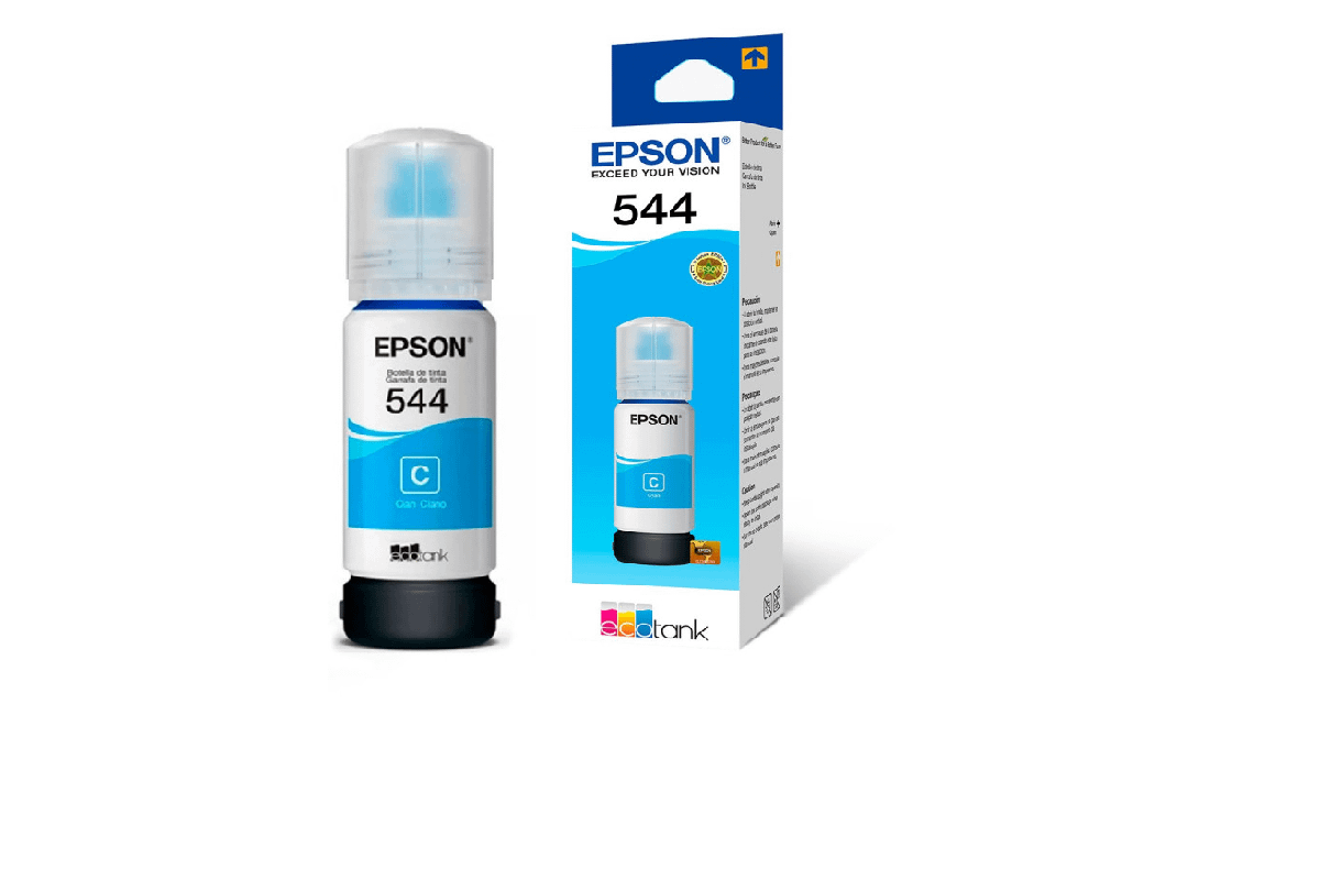 TINTA EPSON 544 CYAN – Tecnosonse