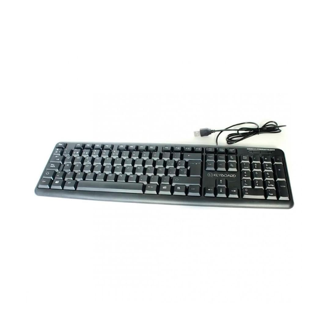 Teclado Usb U-keyboard Uk-01 Standart Negro
