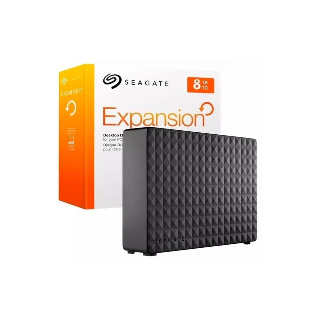 Disco Duro Externo Seagate Expansion 3.5″ 8TB USB 3.0 STEB8000100