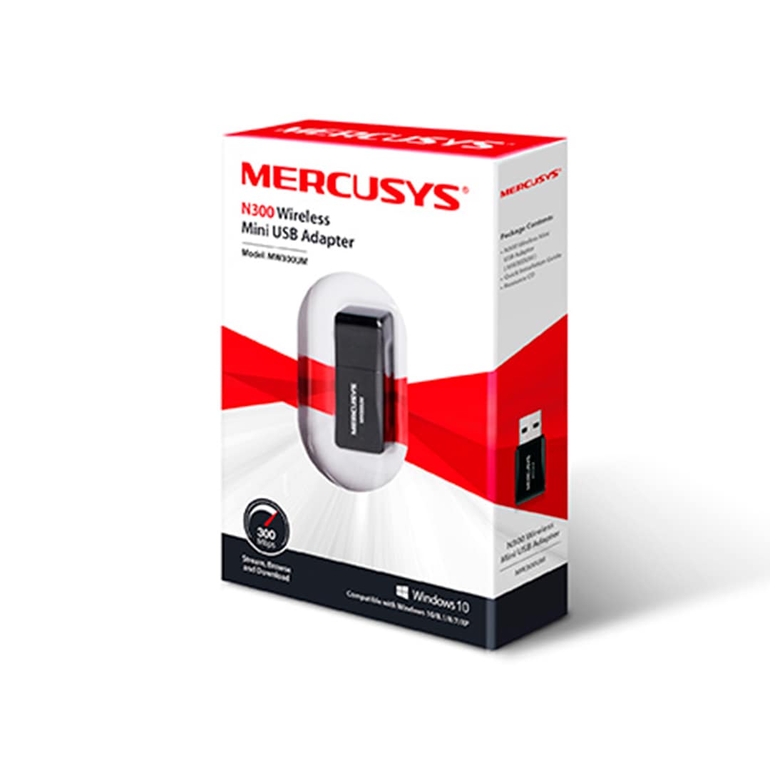 MW300UM MINI ADAPTADOR USB INALAMBRICO N300
