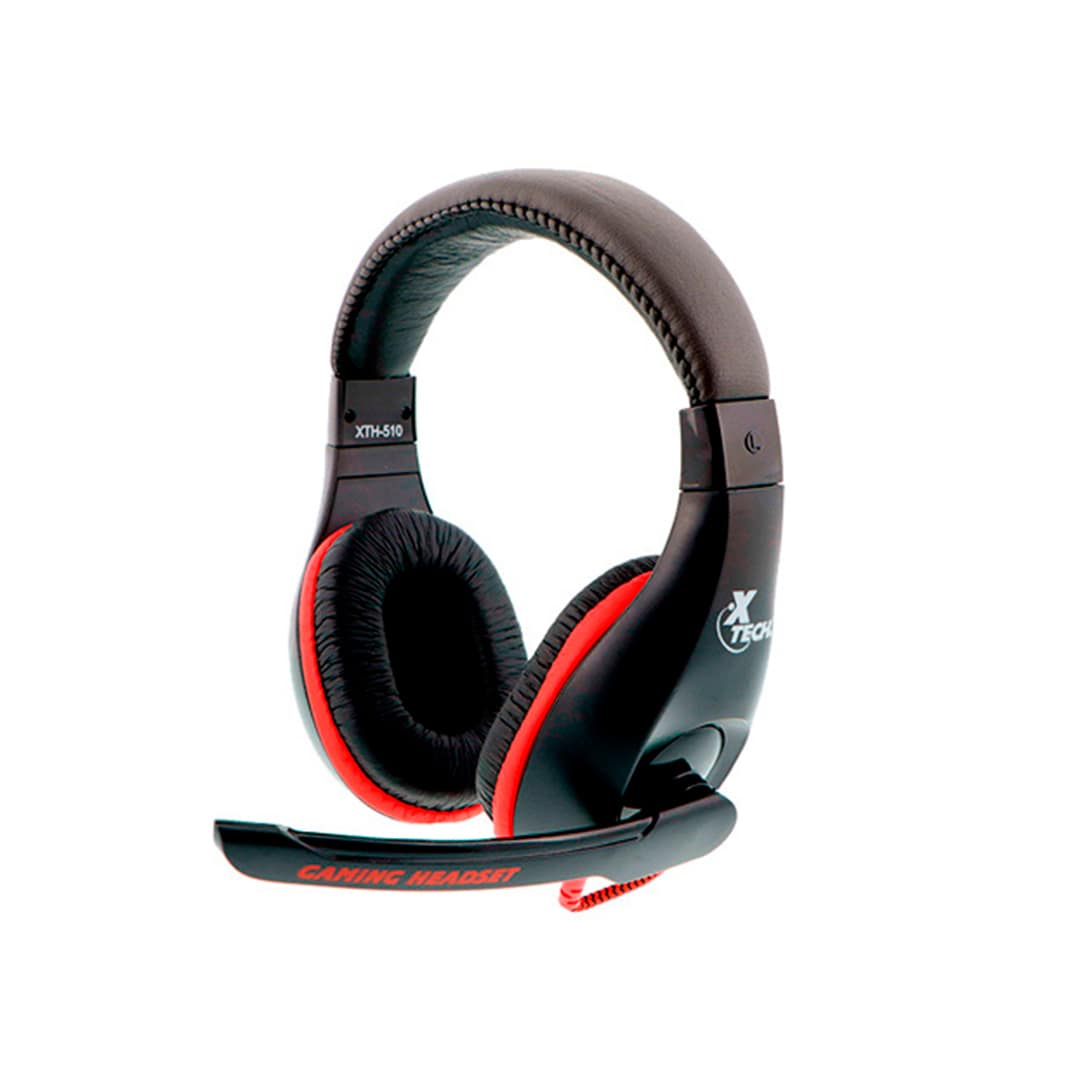 XTH-510 OMINOUS | AUDIFONOS ESTEREO PARA VIDEOJUEGOS - ROJO XTECH - XTH-510