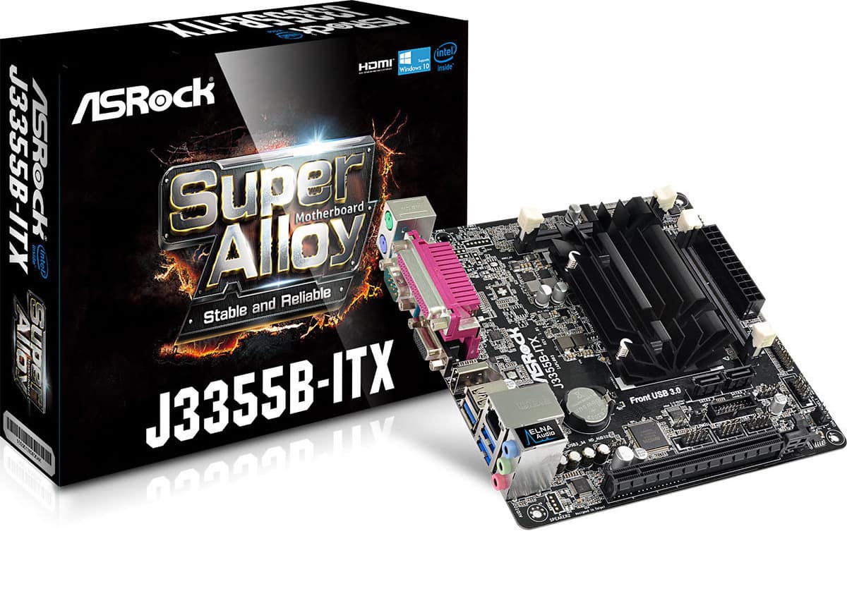 TARJETA MADRE ASROCK J3355B-ITX