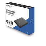 CAJACASE PARA DISCO DURO UNNO TEKNO 2.5 SATA USB 2.0 01