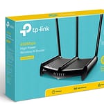 ROUTER TP-LINK WR941HP N450MBPS 2.4GHz 4PTOS LAN 1PTO WAN 10/100 3 ANTENAS 802.11NBG