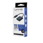 ADAPTADOR DISPLAY PORT MACHO A HDMI HEMBRA