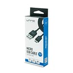 CABLE UNNO TEKNO CONECTOR USB 2.0 MACHO A CONECTOR MICRO USB 3 MT