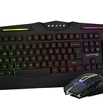 COMBO DE TECLADO Y MOUSE BRAVE UNNO TEKNO 01