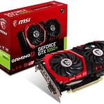 MSI TARJETA DE VIDEO GEFORCE GTX 1050 TI 4GT OC 4GB GDDR5 GAMING X