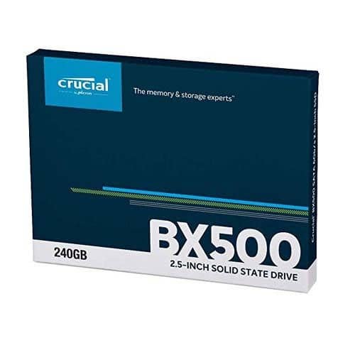 DISCO DURO SSD CRUCIAL - BX500 - 240GB 3D NAND -CT240BX500SSD1