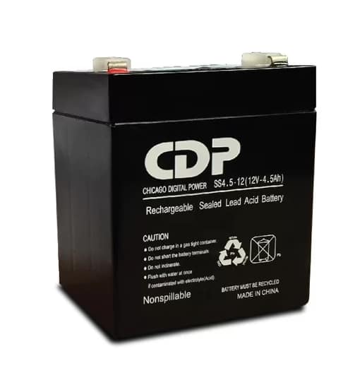 BATERIA PARA UPS 12V 4.5AH CDP AGM RECARGABLE SS4.5-12