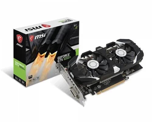 MSI TARJETA DE VIDEO GTX1050TI DDR5 4GB DUAL FAN