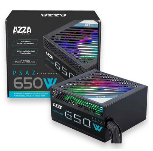 FUENTE PODER AZZA 650W
