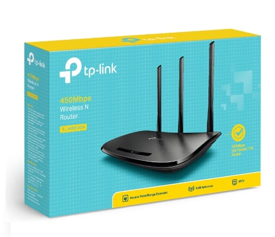 ROUTER INALAMBRICO N A 450Mbps (3 Antenas) TP-LINK TL-WR940N