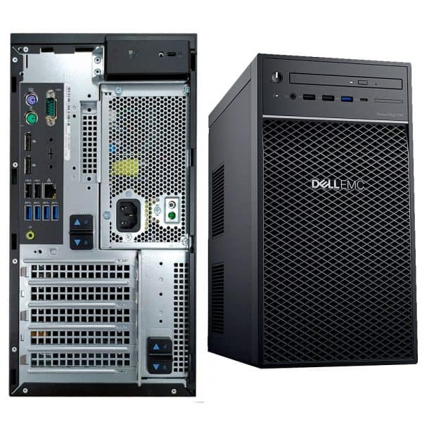 DELL SERVIDOR POWEREDGE T40 - INTEL XEON E-2224G A 3.5 GHZ,8GB RAM UDIMM, 1TB SATA DVDRW RED 1GBIT SIN SO DELL - 2DTR1/753859878