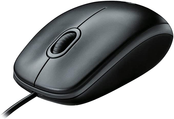 MOUSE OPTICO BASICO B100 CON CABLE Y PUERTO USB LOGITECH 910-001439