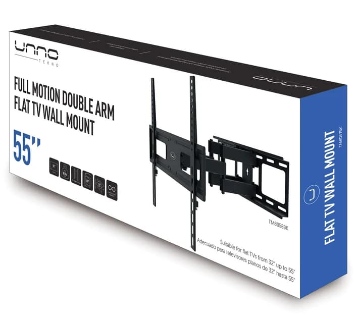 BASE PARED UNNO TEKNO MOVIMIENTO COMPLETO  TV 32"- 55"