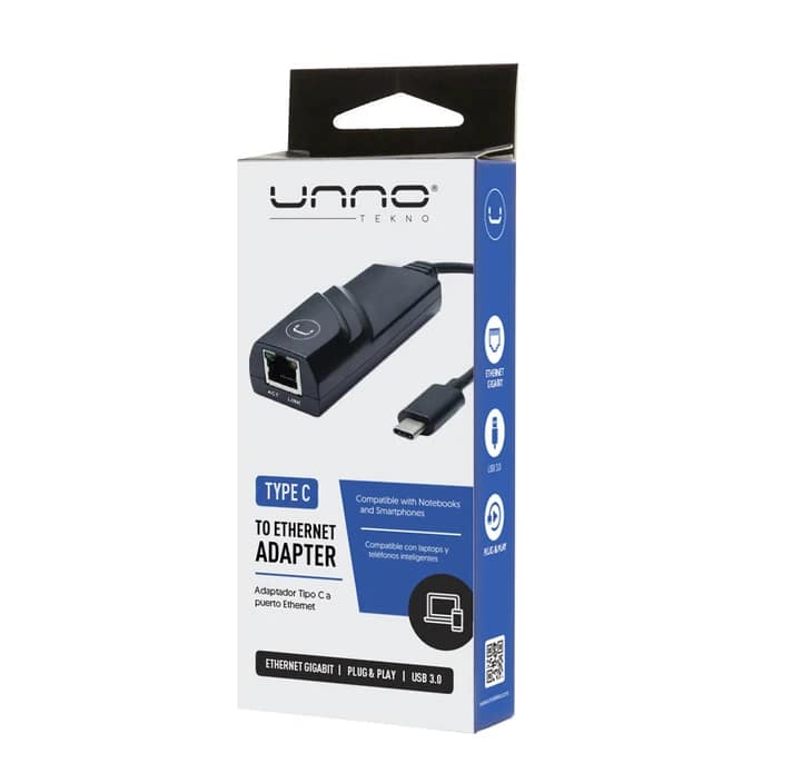 ADAPTADOR  TIPO C A LAN ETHERNET