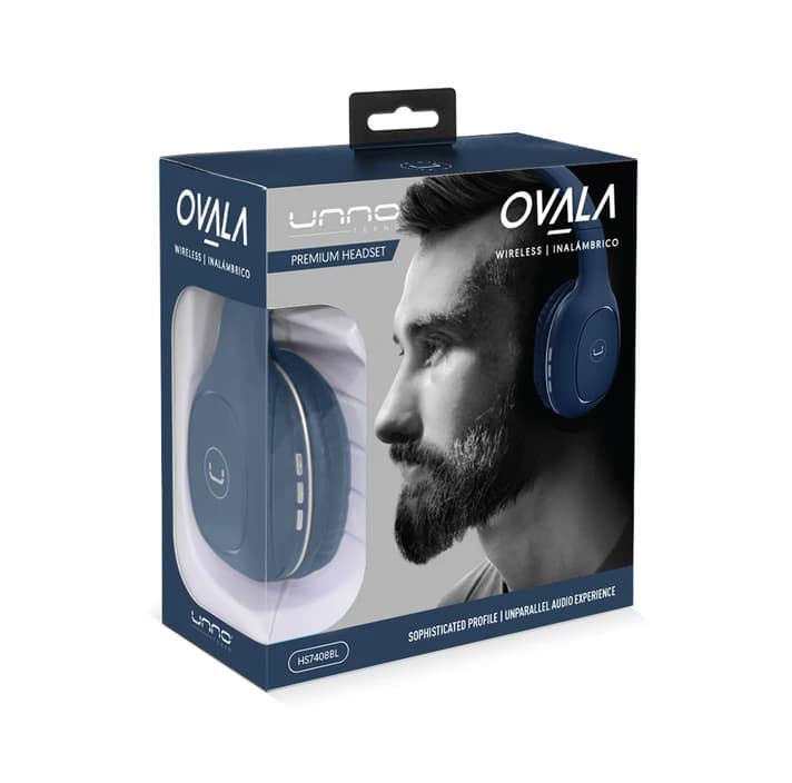 AUDIFONOS UNNO TEKNO OVALA - HS7408BL